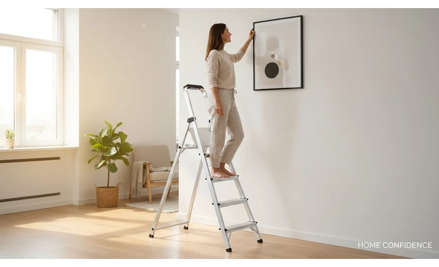 Milyen egy jó háztartási létra? Top háztartási létrák ismérvei!