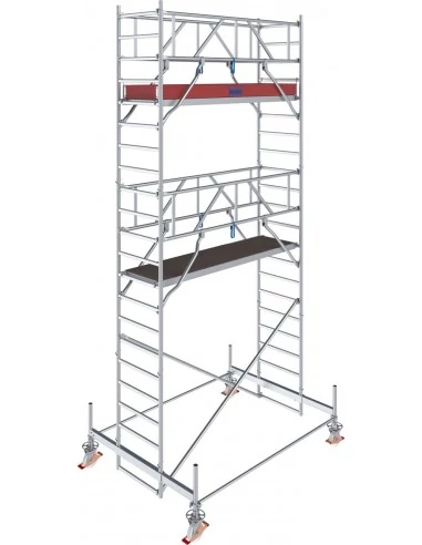 Krause Stabilo Gurulóállvány 100-as Sorozat 2,50x0,75 Munkamagasság: 6,40 m