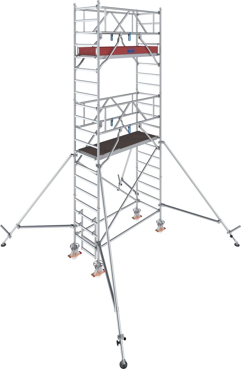 Gurulóállvány 1000-es sorozat / 2,00 x 0,75 m Munkamagasság: 6,30m