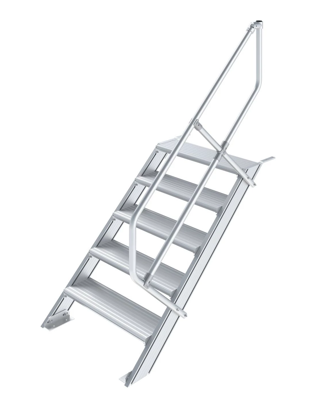 Krause LÉPCSŐ (KÖNNYŰFÉM), 5 FOKOS 0,8 M, 45°