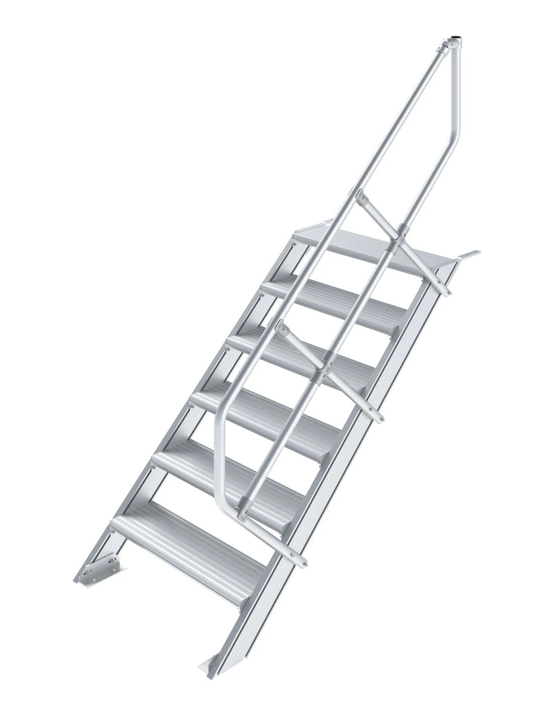 Krause LÉPCSŐ (KÖNNYŰFÉM), 6 FOKOS 1,0 M, 45°
