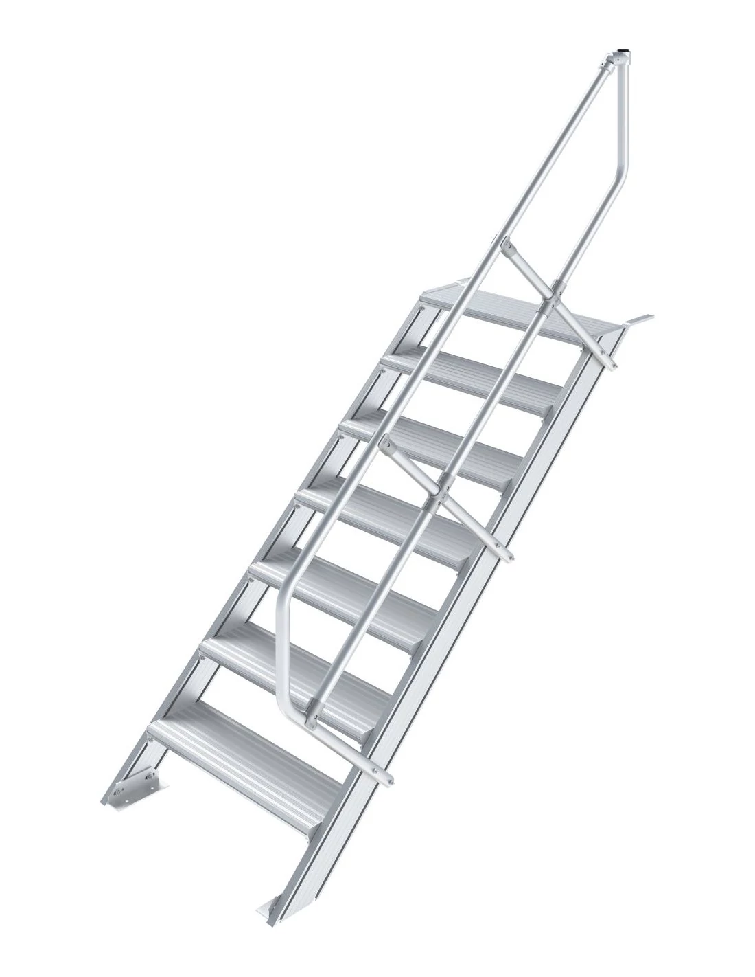 Krause LÉPCSŐ (KÖNNYŰFÉM), 7 FOKOS 1,0 M, 45°
