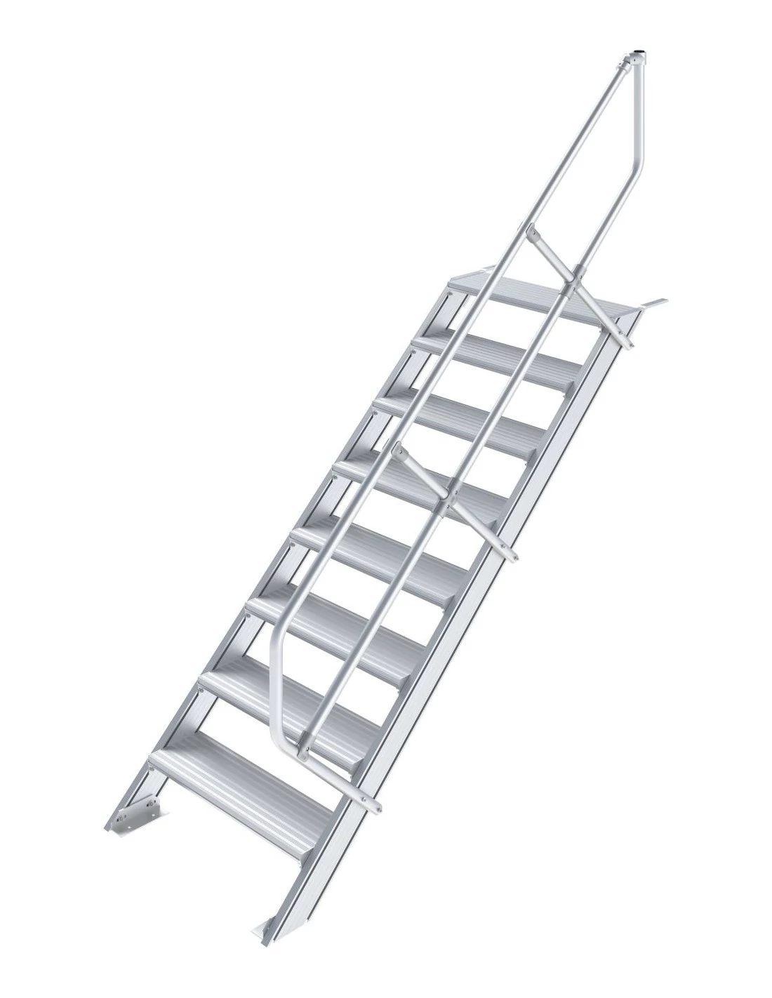 Krause LÉPCSŐ (KÖNNYŰFÉM), 8 FOKOS 1,0 M, 45°