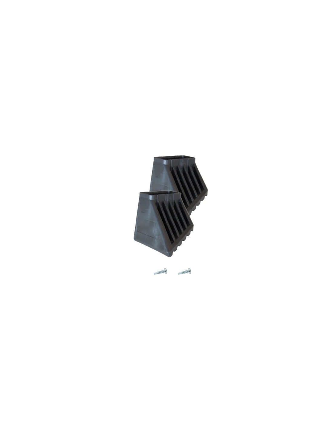 Krause MONTO MŰANYAG LÁBDUGÓ XL 50x20 MM FEKETE (1 PÁR)
