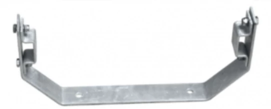 Krause RENDSZERELEM FALI RÖGZÍTŐ 150 MM FIX ACÉLHOZ, ALAPLEMEZ 340x60 MM