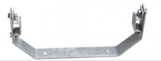 Krause RENDSZERELEM FALI RÖGZÍTŐ 200 MM ACÉLHOZ, ALAPLEMEZ 340x60 MM