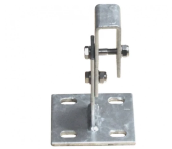 Krause RENDSZERELEM FALI RÖGZÍTŐ100-150 MM ÁLLÍTHATÓ, ALAPLEMEZ 120x120 MM