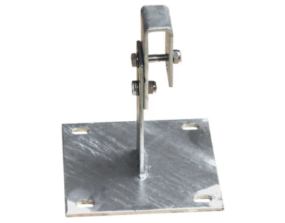 Krause RENDSZERELEM FALI RÖGZÍTŐ 270-400 MM, ALAPLEMEZ 120x120 MM