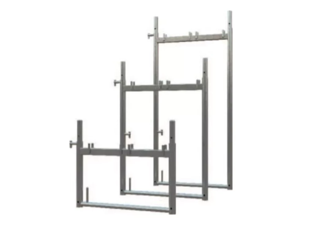 TERRA70 Kiegyenlítő keret homlokzati állványhoz - 1,0 m x 70 cm